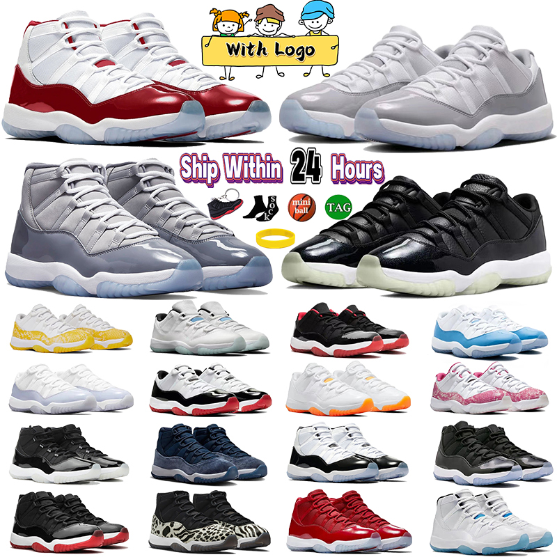 

11 Basketball Shoes Cherry Cement Cool Grey High 11s Sneakers Jubilee Pure Violet Animal Instinct Bred Yellow Snakeskin Jumpman Low 72-10 Men Women Sports Trainers, No.33 low iridescent