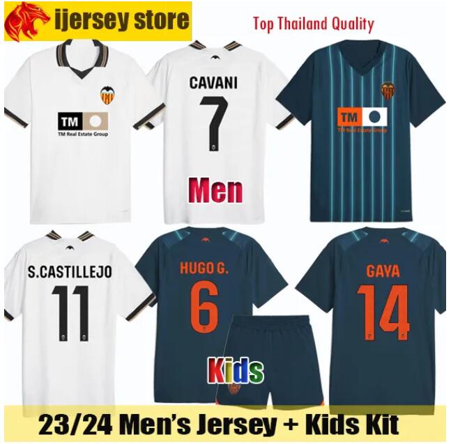

23/24 Camisetas ValEnCIa Soccer Jerseys Kids Kit Futbol 2023 2024 cF Football Shirt Training VCF Home Fan Player Version CAVANI ILAIX MORIBA KLUIVERT S.CASTILLEJO
