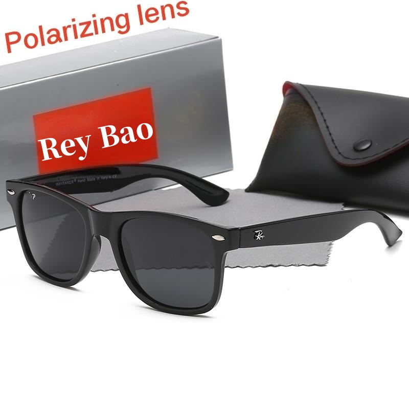 

Men bands Classic Brand Retro women Sunglasses ray Luxury Designer Eye wear Metal Frame Designers bans Sun Glasses Woman wayfarer 2140 Polarizing lens