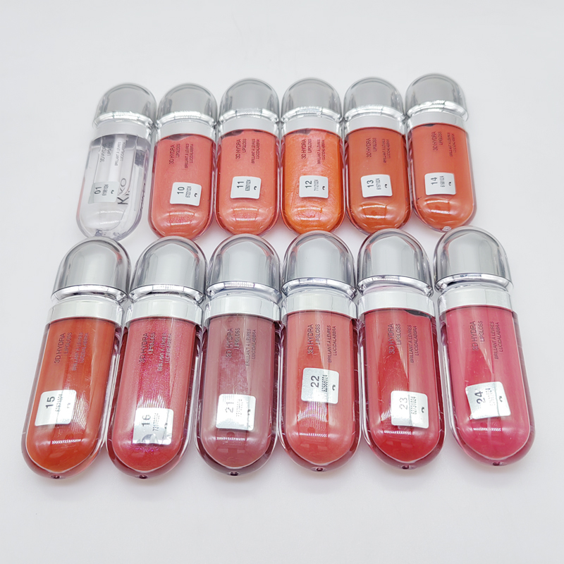 

3D Hydra Lipgloss KI Brillant A Levres Lucidalabbra KO Milano 12 Colors Lip Gloss 6.5ml 0.21 FL.OZ., 22