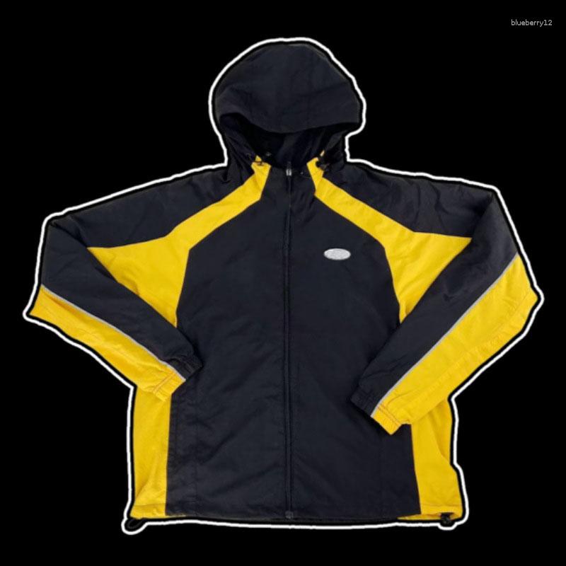 

Men's Jackets Mens Bomber Spliced Men Women Windproof Summer Trend Street Style Sports Breathable Trench Coat