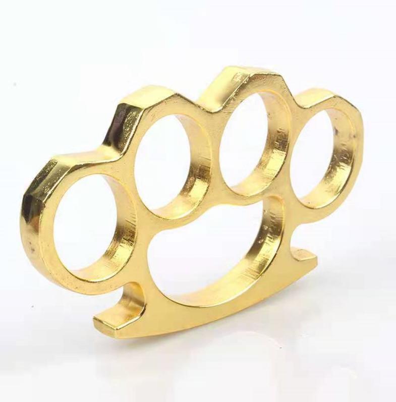 

LRKC Gilded Thick 1m Steel Brass Knuckle Duster Color Black Plating Sier Hand Tool Ctch High Qlity 4 5qd W-1255887747640