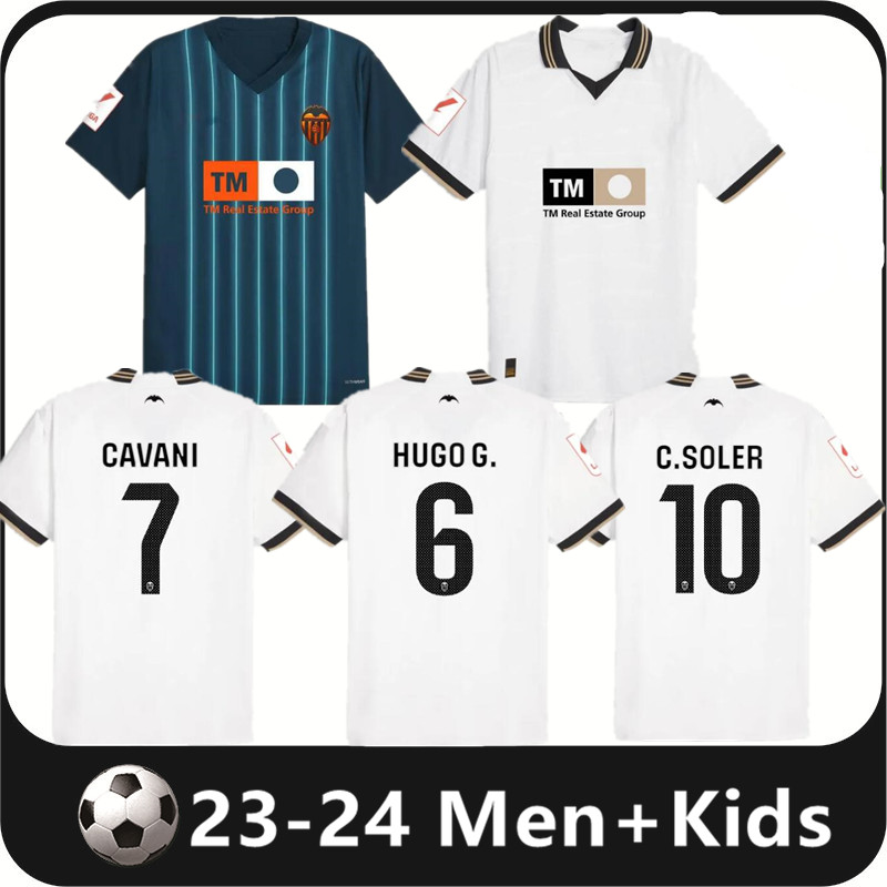 

23 24 Valencias CF home away soccer jerseys CAVANI GUEDES GAMEIRO camisetas de futbol RODRIGO Gaya M.Gomez men kids kit football shirts 2023 Rivero C.SOLER 999