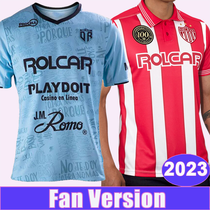 

2023 Mexico Club Necaxa Mens Soccer Jerseys 100th Anniversary GONZALEZ FORMILIANO Special Edition Football Shirts Short Sleeve Adult Uniforms, Qm130120 2023 special liga mx patch