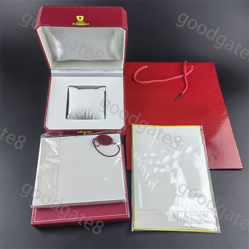 

Green designer watch packing box luxury wrist watch boxes gift classical square cases card tags and papers handbags