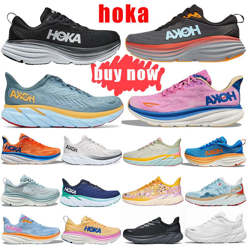 

free shipping shoes on cloud running shoes hoka hokas mens trainers clifton bondi 8 Plate-forme Triple Black White Harbor Blue Mountain trainer mens sports sneakers, 21