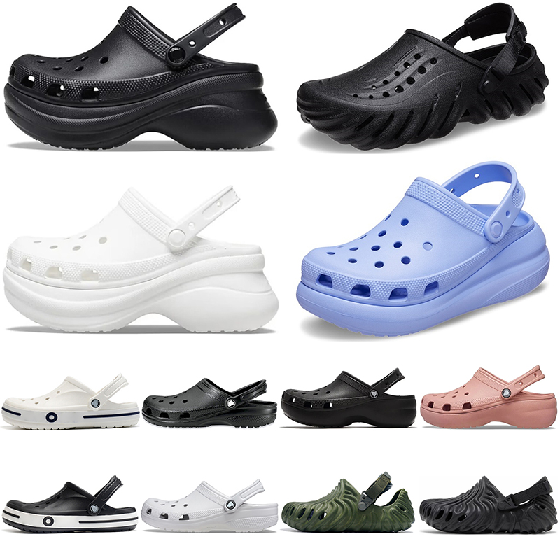 Sandales de créateurs pour hommes et femmes, chaussures de luxe classiques à plateforme, diapositives en caoutchouc, pantoufles d'été