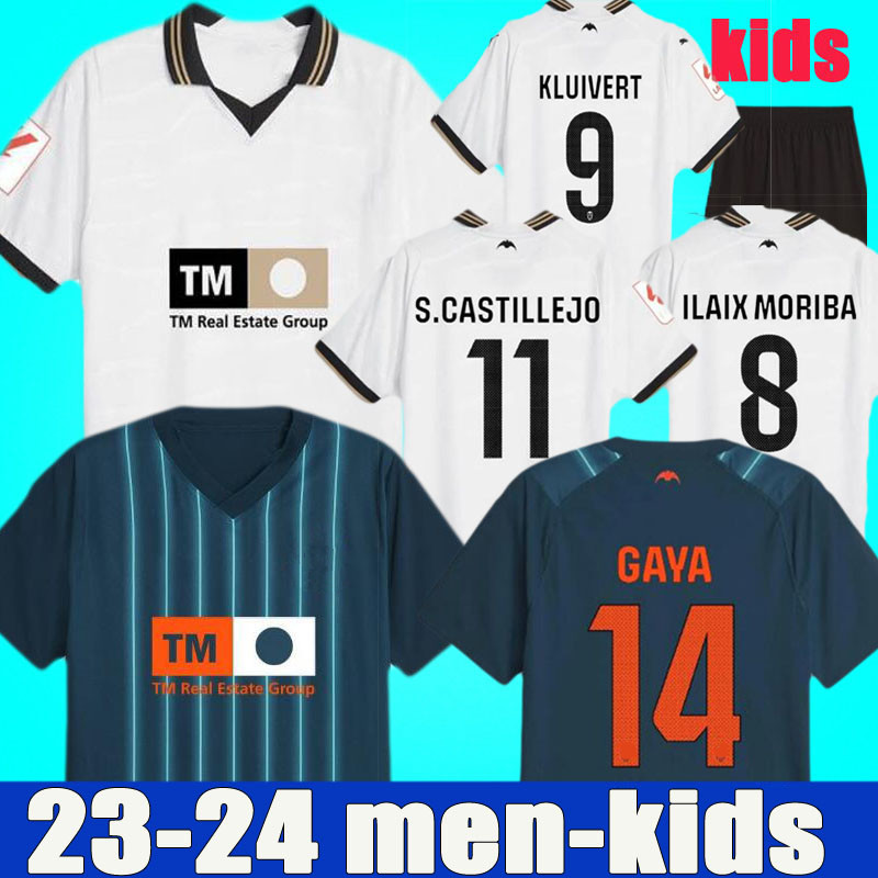 

23 24 Camisetas ValEnCIa Soccer Jerseys Kids Kit Futbol 2023 2024 cF Football Shirt Training VCF Home Away Player Version CAVANI ILAIX MORIBA KLUIVERT S.CASTILLEJO, 23-24 home