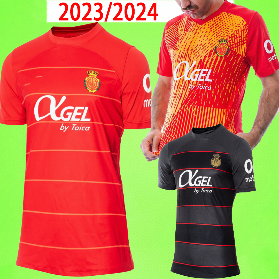 

2023 2024 RCD Mallorca Soccer Jerseys Men set Kids kit LEE MAFFEO SANCHEZ ABDON A. RAILLO VALJENT MURIQI BABA GRENIER COPETE 23 24 Mens Home Away kids kits Football Shirt, 23/24 soccer kit