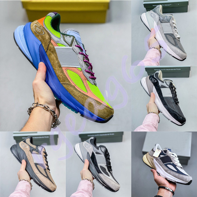 

2023 990 v6 990v6 Designer Skate Shoes Bronson Baklava Black Grey White Blue Brown Men Women Sports Low Sneakers 36-45