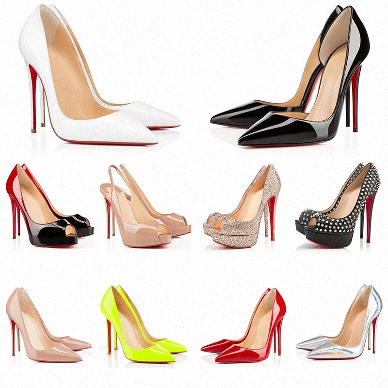 

Designers Red Bottoms High Heels Dress Shoes Womens 6cm 8cm 10cm 12cm 14cm Luxurys Platform Peep-toes Sandals Sexy Pointed Toe Reds Sole Sneaker