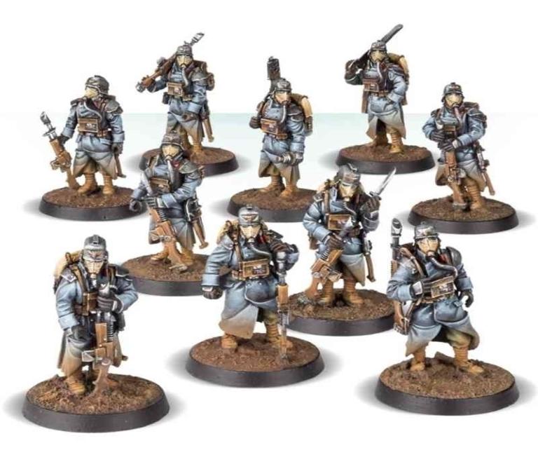 

Death Korps Of Krieg Infantry Squad At Ease0123456784658116