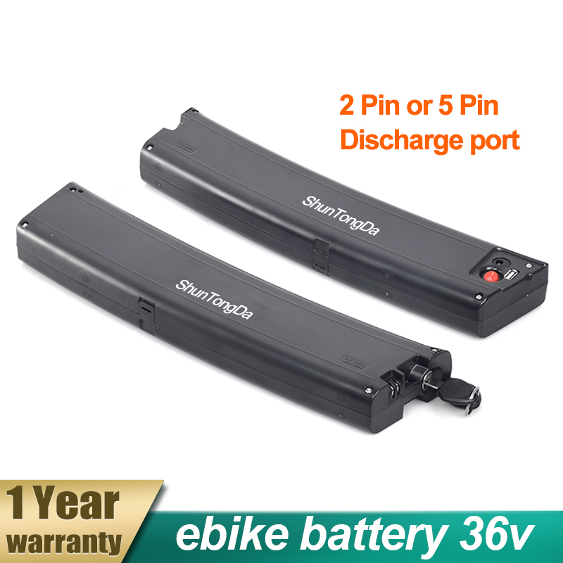 

36V Curved Shape EBike Battery 7.8Ah Folding Bike Battery Pack 10.5Ah Hidden Ebike Battery Replacement scimitar akku