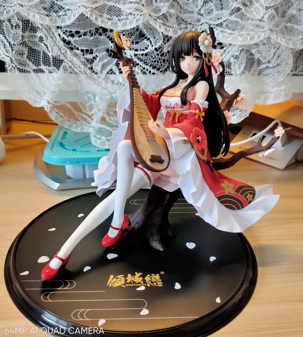 Movie Games 21cm Anime Girl Figure Qing Cheng Lian Four Great Beauties in China Zhaojun Wang 1/7 PVC Action Figure Collection Model Toy-image-884282481