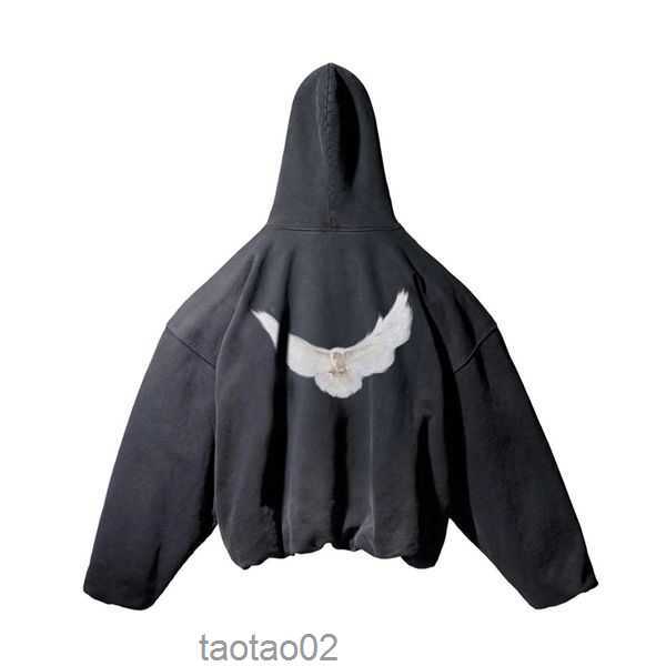 

Mens Dove Hoodie Sweatshirts Designer Kanyes Classic Wests Cpfm Luxury Hoodies Three Party Joint Name Peace Doves Printed Womens Dp3 1PH8I, Style2 black