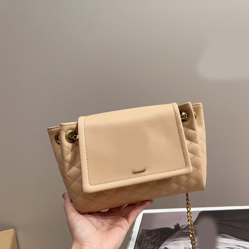 

Chains Bags Leather Cross Body Designer Brand Bag Totes Luxury Handbag Fashion Shoulder High Quality Bag Women Letter Purse Phone Wallet Plain, Box