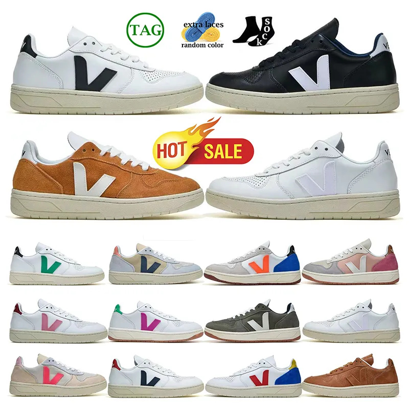 

Vejas Casual Shoes Womens Sneakers Shoes Mens Classic White Unisex Fashion Couples Vegetarianism Style Original Campo Size 36-45, White moma leather
