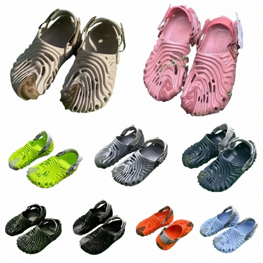 

sandals EVA Salehe Bembury x-Pollex ClogCroc Crocodile Cucumber Menemsha Urchin Shoes Women Men Summer Slides Designers Sandalias Mujer Slippers CRO10 O8Bb#, Teal