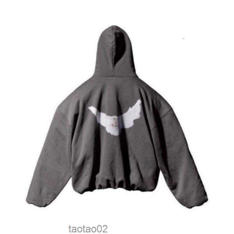 

Mens Dove Hoodie Sweatshirts Designer Kanyes Classic Wests Cpfm Luxury Hoodies Three Party Joint Name Peace Doves Printed Womens Dp3HCTR, Style2 black