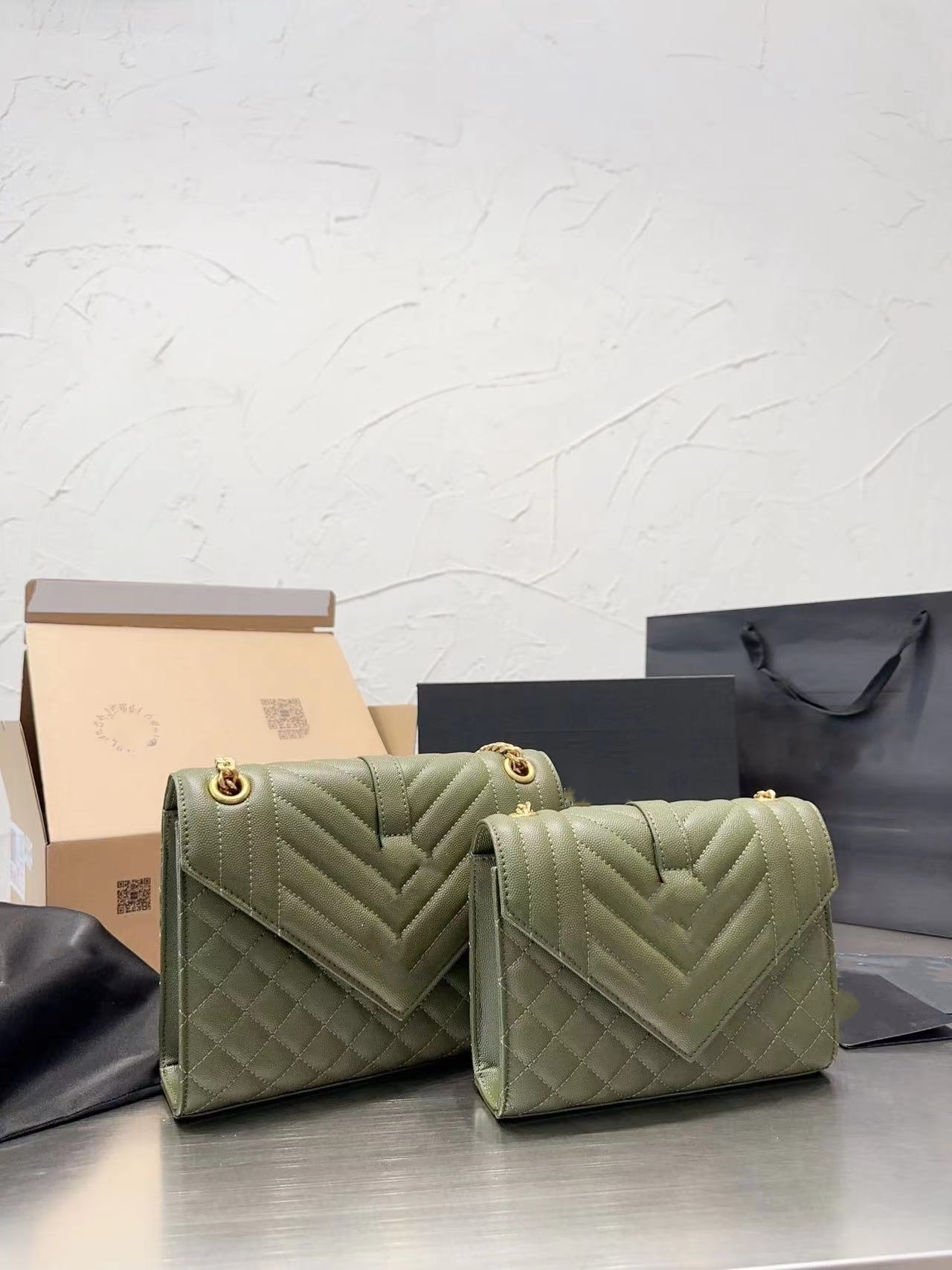 

Women handbag designer bag kate chain and tassel bag in textured leather luxurys handbag shoulder bag messenger bag high quality gold silver chain bag, 16-20cm-silver chain