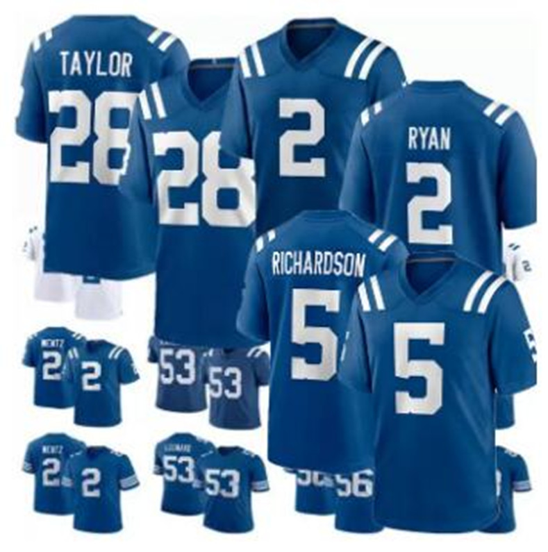 

5 Anthony Richardson 53 Darius Leonar jersey Indianapoliss Men women youth colts Matt Ryan Jonathan Taylor Quenton Nelson Michael Pittman Jr. Football Jerseys, 11