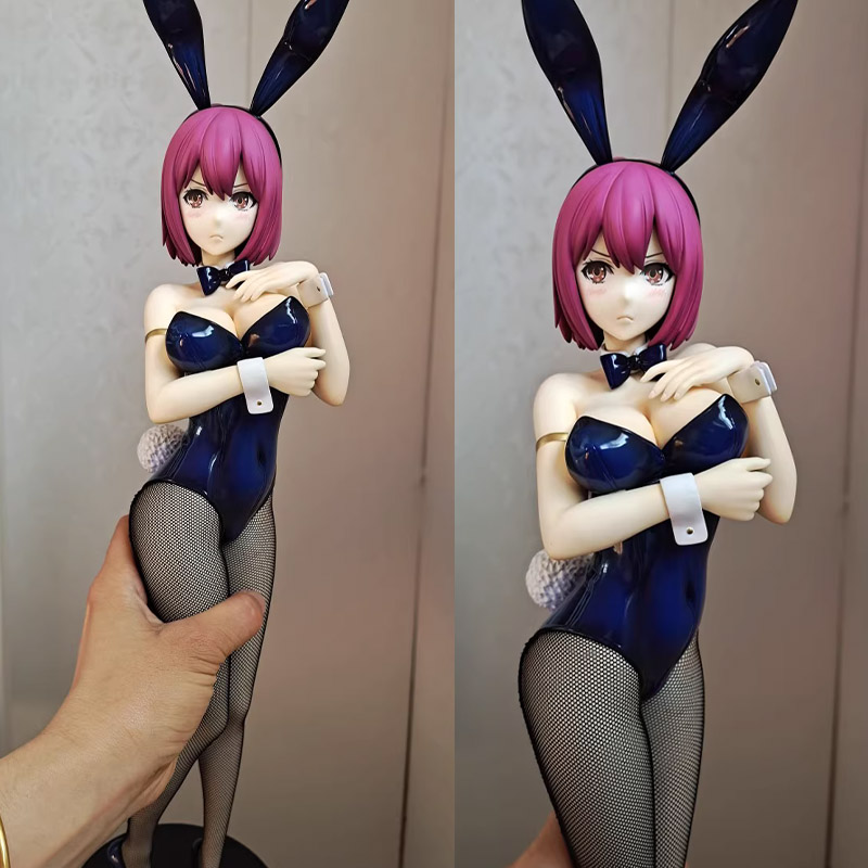 Movie Games original bulk B-style FREEing Food Wars! Shokugeki no Soma Hisako Arato Bunny Ver Pvc action Figure Collection Model doll-image-884292671