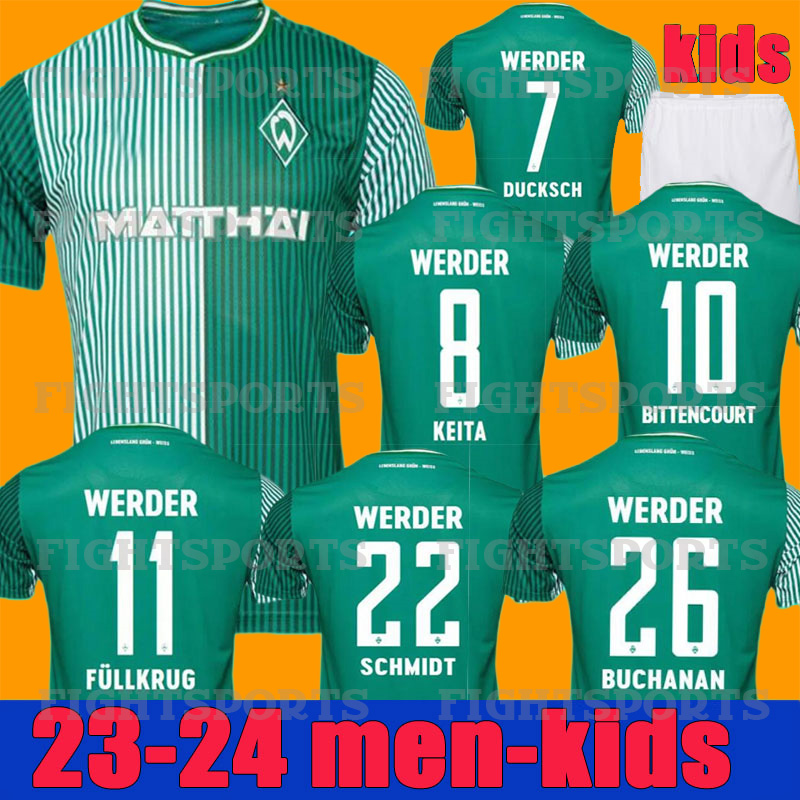 

New 23 24 Werder Bremen special soccer jerseys 2023/2024 How Deep is Your Love DUCKSCH BITTENCOURT FRIEDL VELJKOVIC SCHMID AGU JERSEY FOOTBALL SHIRTS Men kids kit, Player home patch