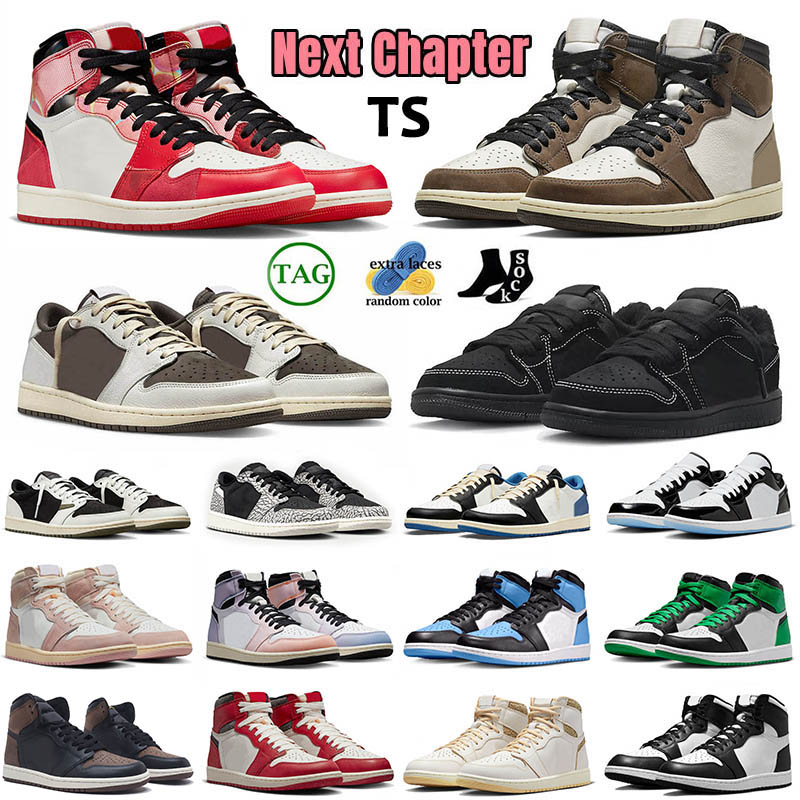 

TS x 1 Low Reverse Mocha Basketball Shoes Black Phantom Next Chapter 1s Jumpman High Lost And Found Olive Dhgate Mens Women Trainers Sneakers Big Size 13, 35