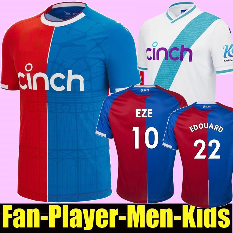 

2023 2024 PaLaCe Soccer Jerseys 22 23 MILIVOJEVIC OLISE KOUYATE CrYsTalS J.AYEW ZAHA MATETA CHLUPP PALACE maillots de foot BENTEKE SCHLUPP Football shirt, 2023 away