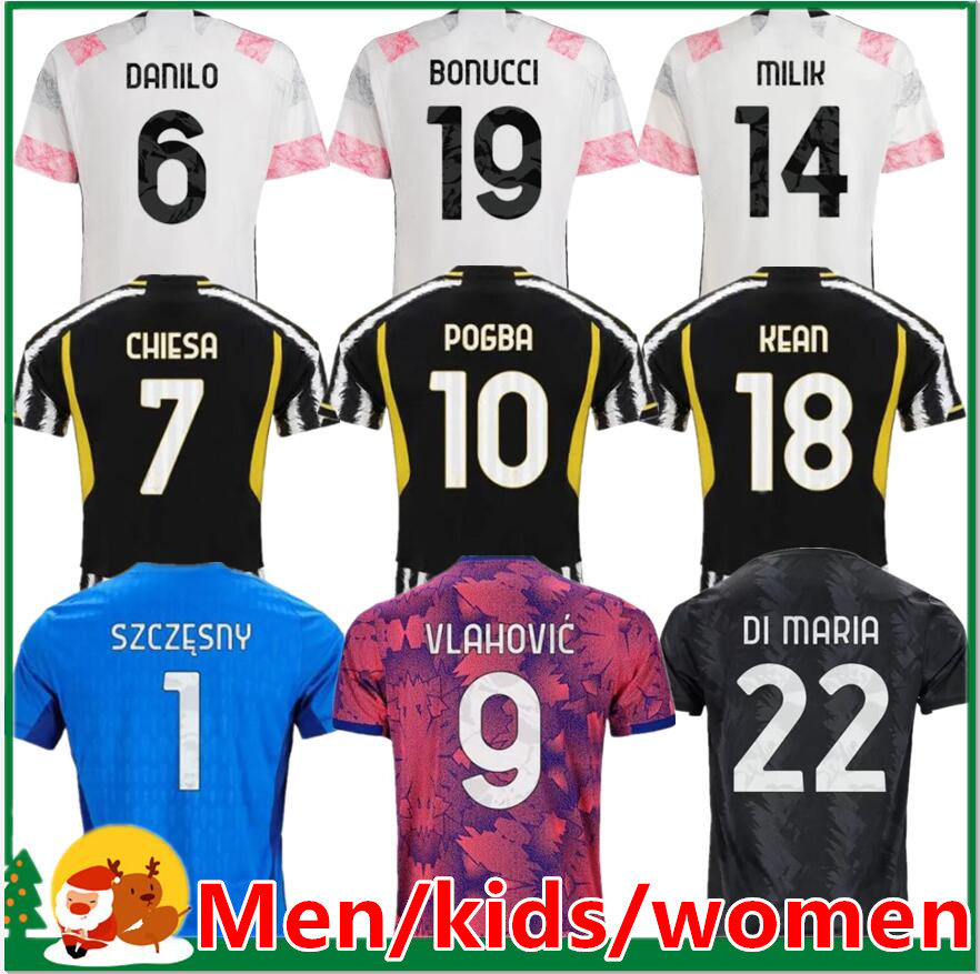 

fans player soccer jerseys 2023 2024 home away MILIK DI MARIA VLAHOVIC KEAN POGBA CHIESA McKENNIE LOCATELLI top jerseys 23 24 Men / Kits Kids unifor JUvenTus, New 23/24 home