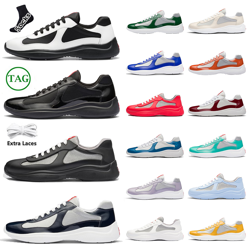 

2023 Top Brand Men's Americas Cup Sneakers Shoes Soft Chunky Rubber Men Black Bike Fabric Mesh Skateboard Walking High Quality Casual balances Shoe Outdoor Trainer, B35