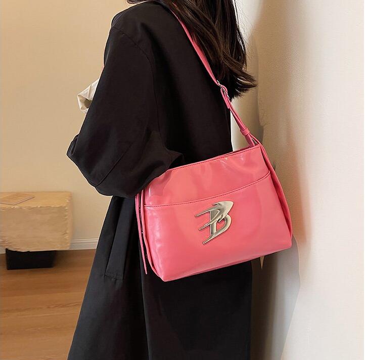 

FS3300 Designer Shoulder Bag Retro Female Trendy Handbag Luxury Big Fashion High Capacity Shopper Shopping Tote, W1