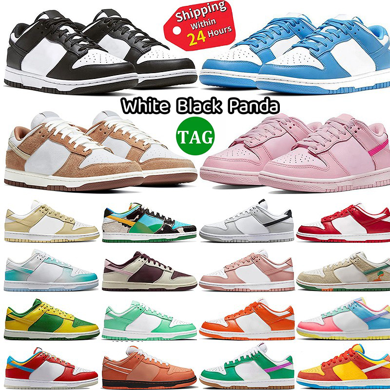 

Designer Shoes Low Panda White Black Grey Fog Triple Pink UNC Rose Whisper Jarritos Team Gold Lobster GAI Casual Trainers Flat Sneakers, [veneer]