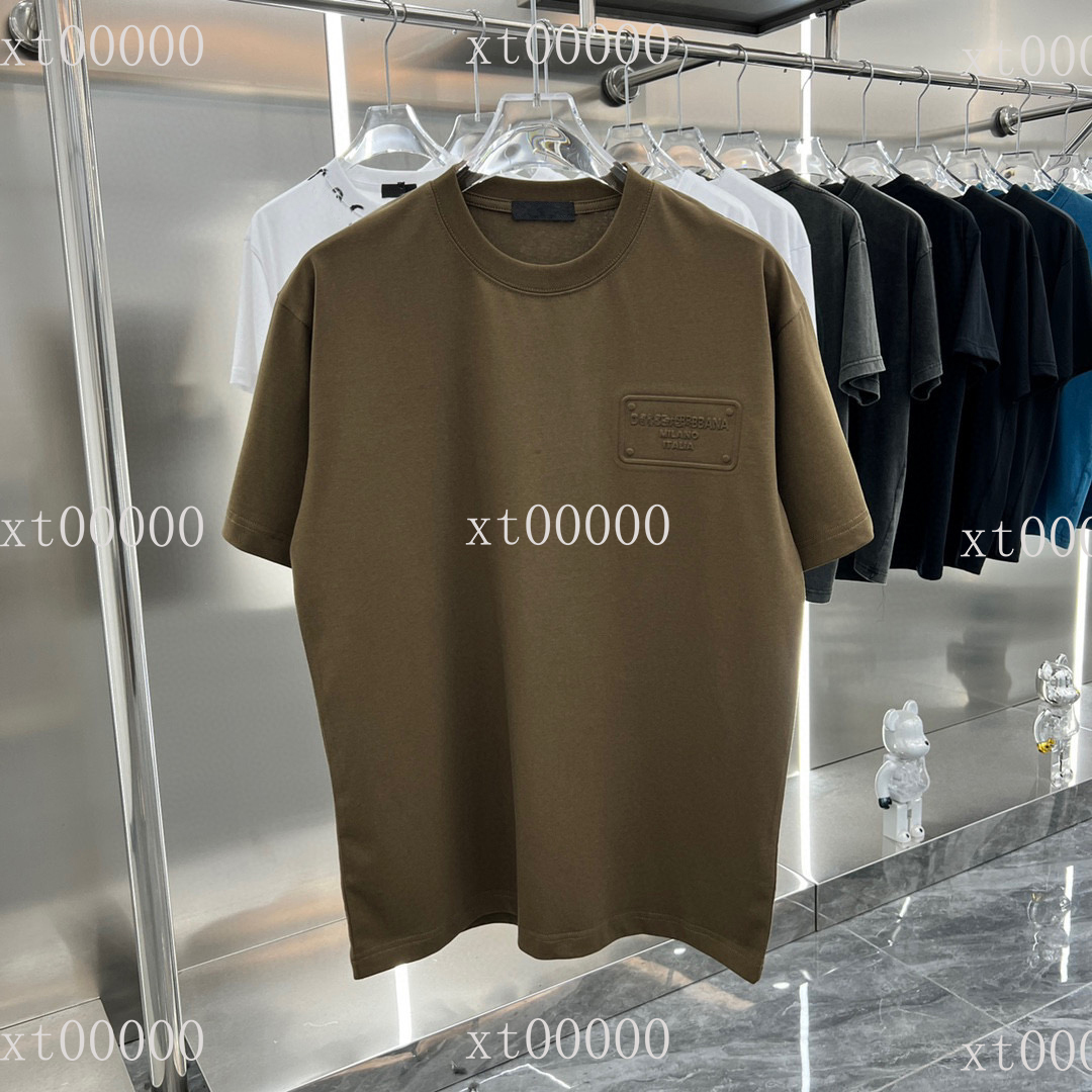 

22SS Designer Letter Printed T Shirts Tee Fashion Sweatshirt High Street Short Sleeve Summer Casual T-Shirt Breathable Men Women Crew Neck Tees Dresses for Women 7-346
