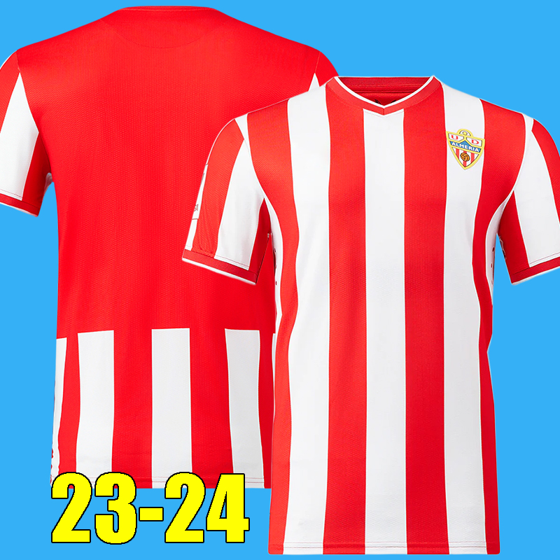 

2023 2024 UD ALMERIA Soccer Jerseys SADIQ #9 DYEGO SOUSA #11 Away 23 24 Football Shirt Kit SAMU #30 Maillots De Foot AKIEME #15 JUAN VILLAR #7 Almeria Camiseta Equipacion, Home kids