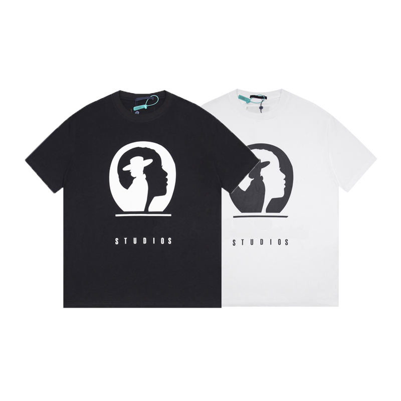 

23fw T Shirt Cotton Tee Casual Summer Vintage Movie Men Short Sleeve Unisex Tshirt Jul 13, White