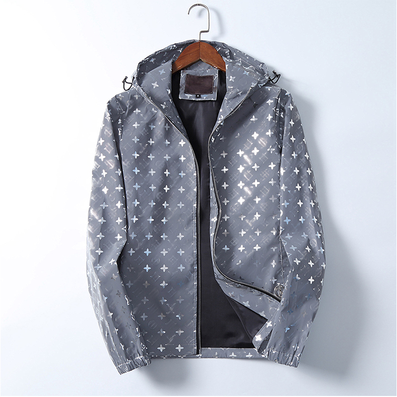 famous Mens Designers Jacket Coat Sports Fashion hoodie Jackets Sweatshirt letter Reflective With Long Sleeve Zipper Windbreaker Men Clothing Hoo