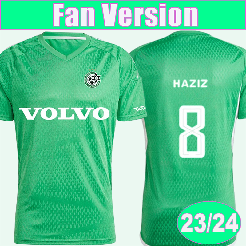 

23 24 Maccabi Haifa Mens Soccer Jerseys PIERROT MOHAMED HAZIZA CHERY DAVID CORNUD SECK Home Football Shirt Short Sleeve Adult Uniforms, Qm14966 23 24 home no patch