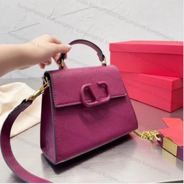 

Luxury Brand Genuine Leather Handbag Chain design Bag Women luxurys Fashion Designers Bags Female clutch Classic Girl Handbags, White