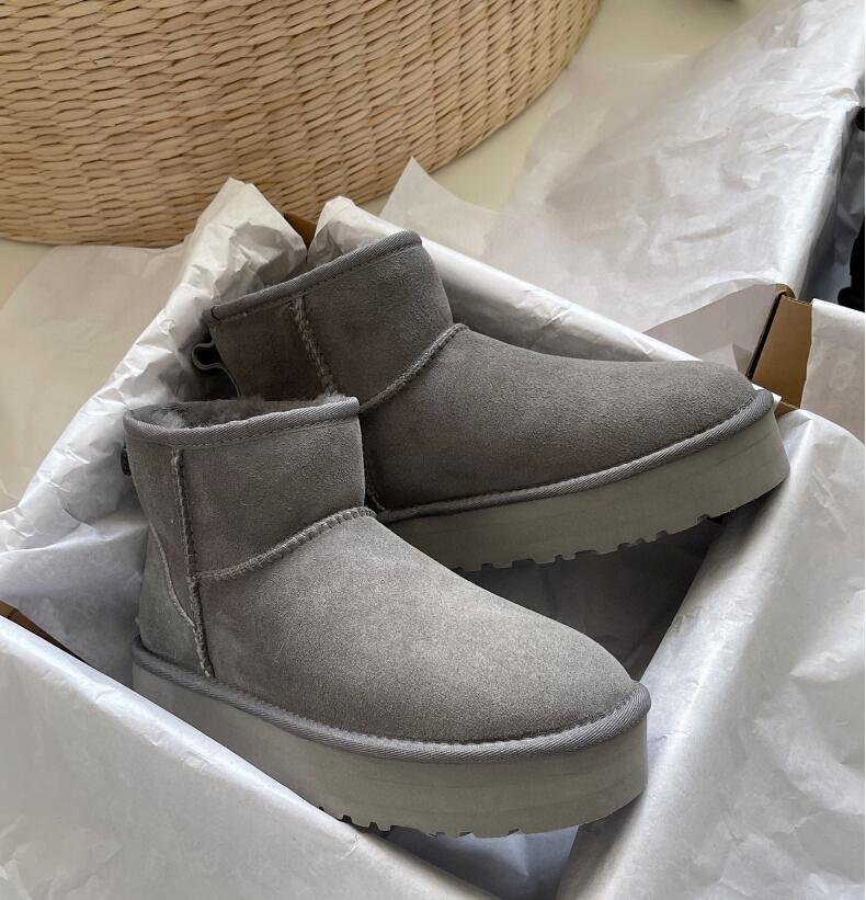 Tasman Slippers Chestnut Fur Slides Sheepskin Shearling Tazz Mules Women Men Ultra Mini Platform Boot Slip-on Shoes Suede Upper Comfort Fall Wint-image-895096950
