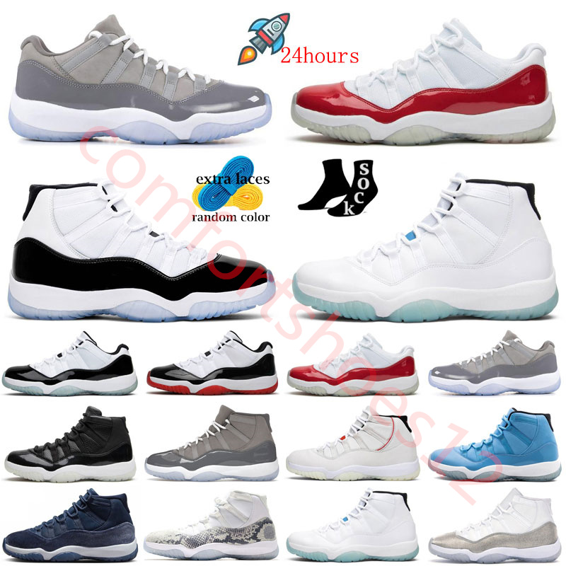 

Jumpman Cherry Red 11 11s High low Basketball Shoes Men Women Trainer Pure Violet Midnight Navy Playoffs Bred Space Jam Gamma Blue Concord Columbia Yellow Snakeskin, Color#46