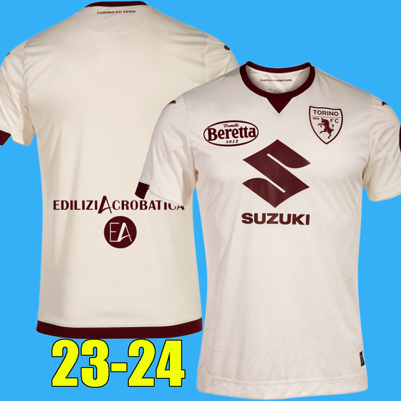 

23 24 Torino FC Limited Edition Soccer Jerseys 2023 2024 ZAZA RICCI ZIMA T. SANABRIA LUKIC PELLEGRI SINGO SECK Home Away 3rd Football Men kids kit