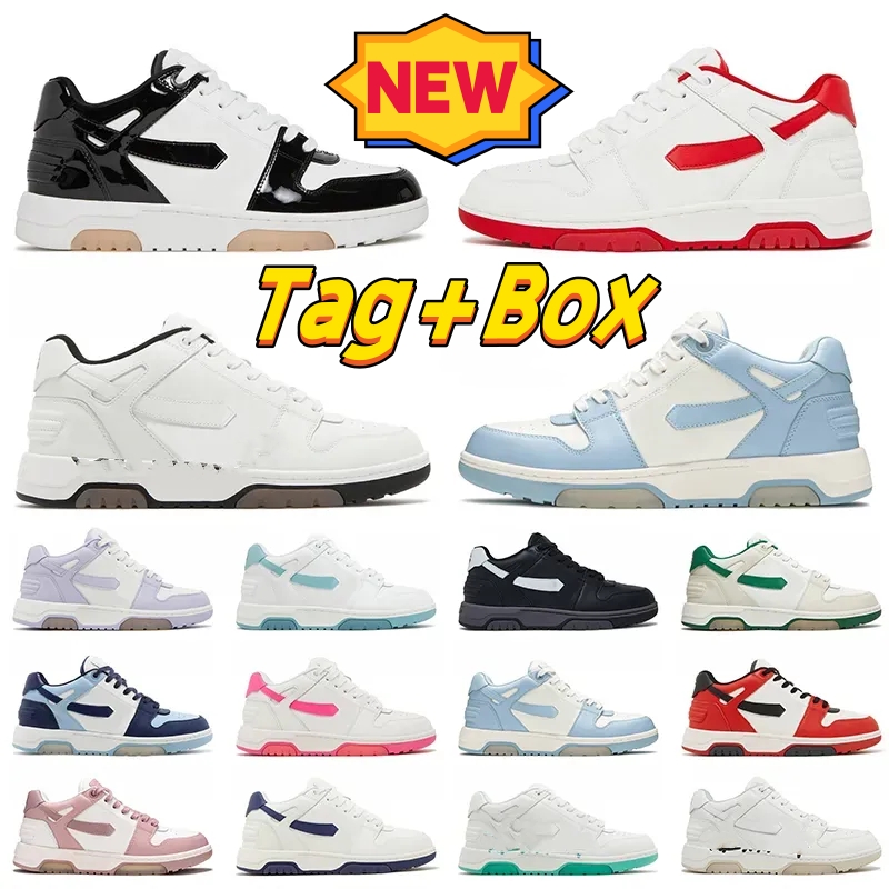 

Out Of Office Sneaker Designer Casual Shoes Low Tops Vintage Distressed Leather For Walking Mens Womens Loafers Trainers Platform Sneakers Size 36-45 with box, 13