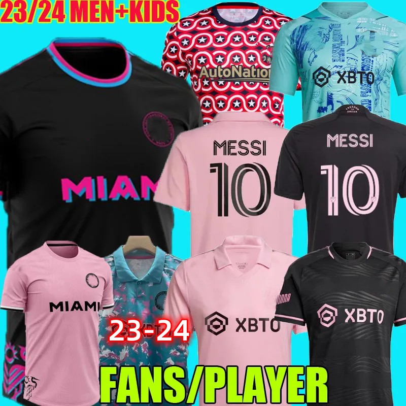 

2023 2024 Inter Miami Soccer Jerseys 23 24 CF MESSIS Matuidi HIGUAIN CAMPANA YEDLIN BECKHAM MLS Player Fans Version Long Sleeve Men Football Shirts Women Kids Kits, Training