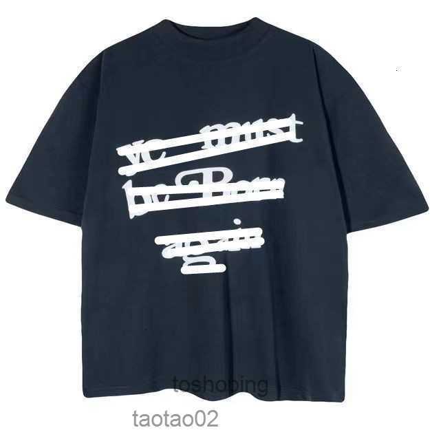 

2023 Designer Kanyes Classic Mens T-shirts Peace Dove mens womens Fashion High Street tshirts printing cloth Make craft Short Sleeve S-XL8QKPAD9Z