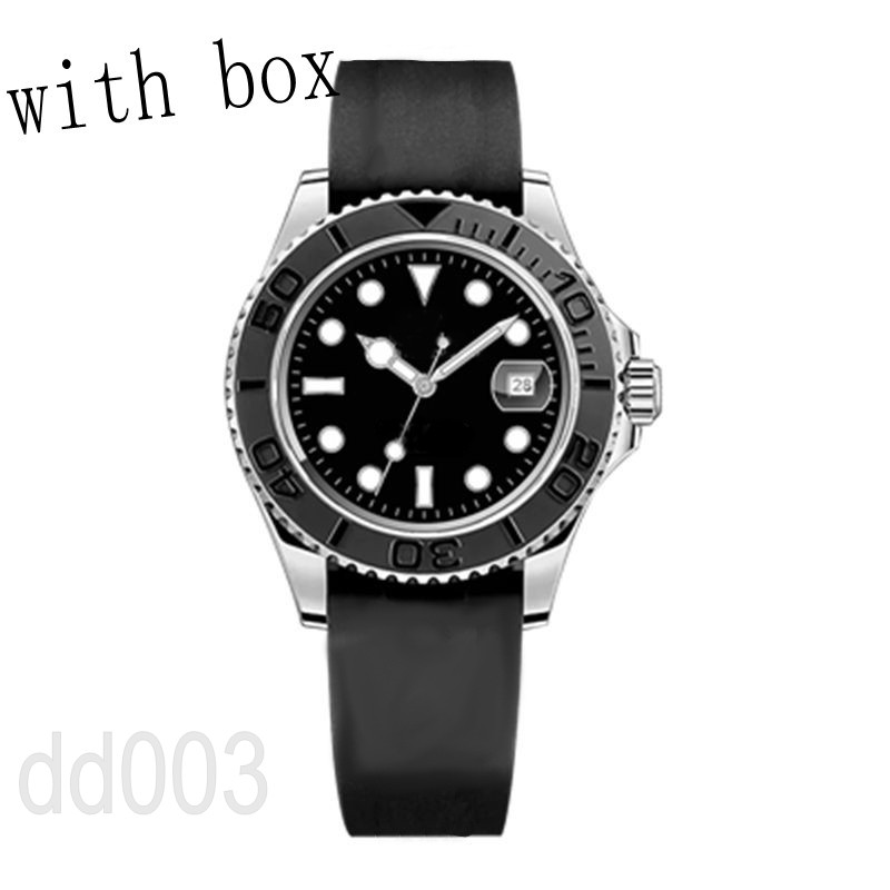

Mens watches high quality designer watch 40mm automatic business style silicone yacht master montre de luxe fashion holiday gift luxury watch luminous SB037 C23, 11#