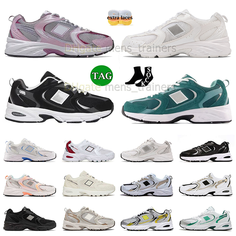 

Designer 530 Platform Causal Shoes Mens Womens Classic N530 Black White Silver Purple Nightwatch Green Indigo Ivory Jogging Walking Athletic Sneakers Trainers, N25 white silver green 36-45