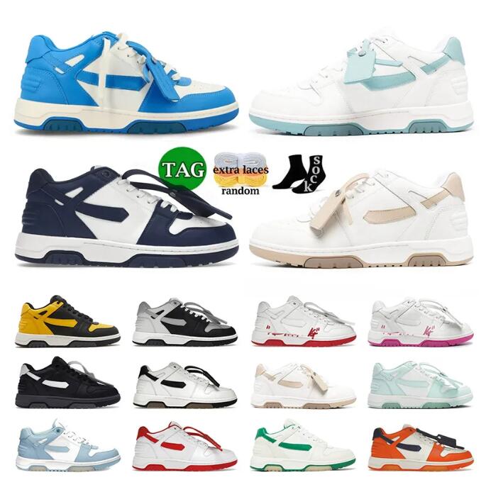 out of office designer shoes mens womens ooo low tops off white shoes walking black navy blue grey pink beige luxury Plate-forme sports sneakers tra