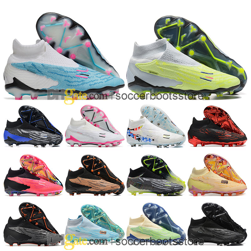 

Gift Bag Kids Football Boots Phantom GX GT2 Elite FG Firm Ground Cleats Neymar ACC Ghost Link Mens High Ankle Soccer Shoes Athletic Outdoor Trainers Botas De Futbol, More colors (description)