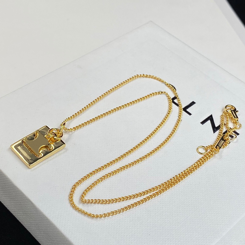 Fashion Designers Jewelry Luxury Pendant Necklace for Man charm Bracelet Womens Necklaces triumph gold chains Bracelets designer accessories